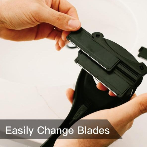 EasyReach Back Hair Shaver – Smooth Shave, No Help Needed